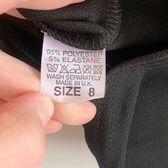 Nasty Gal Collection Black Sheer Puff Sleeve Crop Top Sz 4 - Picture 9 of 9